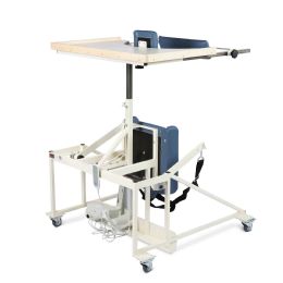 Bariatric Electric Hi-Lo Stand-In Table and Electric Patient Lift with 500 lbs. Capacity and Locking Base