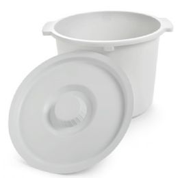 Pail and Lid for Commode Seats by Invacare