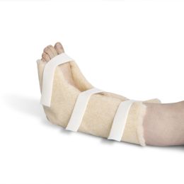 Leg Calf Brace with Sheepskin for Friction Burn Prevention from NYOrtho