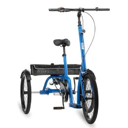 Special Needs Adaptive Tricycle with Folding Frame for Rehabilitation and Improved Motor Function - Biko Extra Large by Ormesa