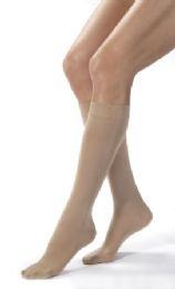 Jobst Petite Opaque Knee High Compression Stockings with Closed Toe