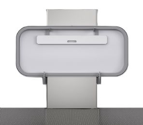 Height Adjustable Adult Changing Table with Dual-Button Controls - 500 Pound Weight Capacity