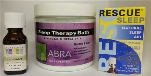 Dr. Bach Calming and Relaxing Sleep Bath and Aromatherapy Homeopathic Gift Sets