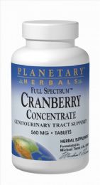 Planetary Herbals Cranberry Concentrate, Full Spectrum