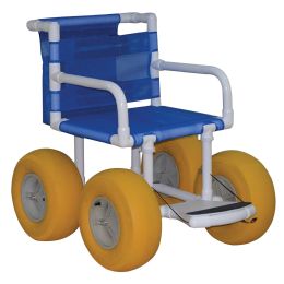 Echo Beach Wheelchair for All Terrain With Heavy-Duty Wheels and 250 lbs. Capacity