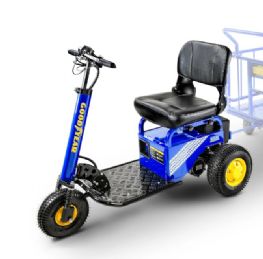 Electric Tow Tractor with 2600 lbs. Towing Capacity and 350 lbs. Load Capacity from Goodyear