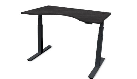 Powered Height Adjustable Desk with Multiple Top Configurations and Colors