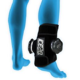 ICE 20 Compression Therapy Double Ankle Wrap