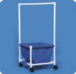 Laundry Hamper with Clothes Rod
