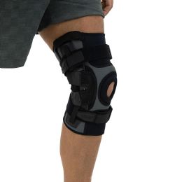 Heavy Duty Adjustable Hinged Knee Brace for Recovery and Rehabilitation