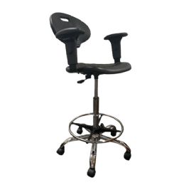 Lab and Classroom Chair with Pneumatic Seat Height Adjustment and Heavy Duty Duty Casters by Pivotal Health Solutions