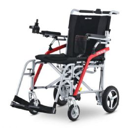 Portable Electric Wheelchair with Ultralight Weight Frame and 4 MPH Top Speed by Metro Mobility