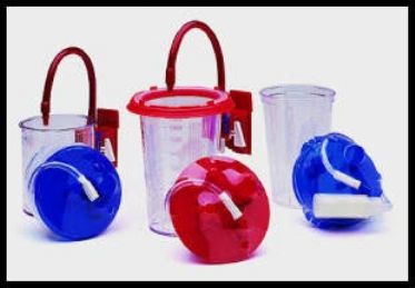 Cardinal Suction Canister and Tubing, Case of 30