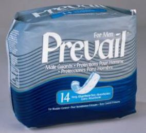  Prevail - Incontinence Bladder Control Pads for Women - Moderate  Absorbency - Long Length - 144 Count (9 packs of 16) : Health & Household