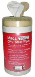 Mada CPAP Mask Wipes (Case of 12 Canisters)