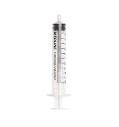Oral Syringes with 12 mL Capacity and Self-righting Cap for Liquid Medication Delivery by Medline