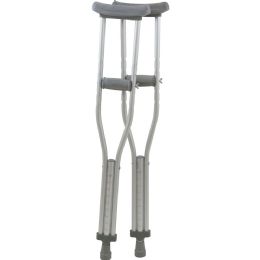 Quick-Change Height Adjustable Adult Crutches