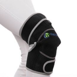 Heat Therapy Knee Wrap Pad with Gemstones - Portable Series by HealthyLine