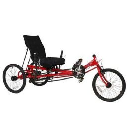 Recumbent Foot Cycle Adult Trike - AmTryke JT-2300 with Under Seat Steering