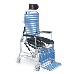 Revive Shower Commode Chair with Molded Laterals | CS385V2 18 in.