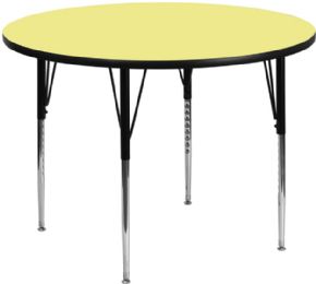 60" Classroom Table with Thermal Laminate Top by Flash Furniture