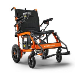 Portable Electric Wheelchair with Lightweight Design and Independent Support - 220 lbs. Weight Capacity