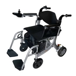 Reyhee Superlite 3-in-1 Electric Foldable Wheelchair with Storage Bags and