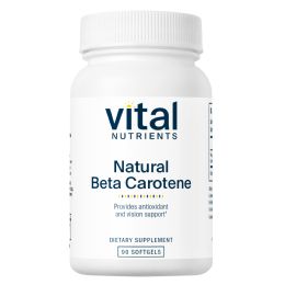 Beta Carotene Natural Dietary Supplement for Antioxidant and Visual Acuity