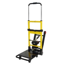 Voltstair Hercules Motorized Battery Stair Climbing Hand Truck Portable Dolly for Transportation Moving Lifting with 500 lbs. Weight Capacity - Features Straps | Brakes | Speed Control