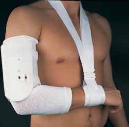 Humeral Fracture Brace for Immobilizing the Upper Arm