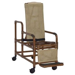 Wood Tone Tilt-N-Space Shower Chair