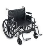 Bariatric Wheelchair with 500lb capacity and 24-inch width