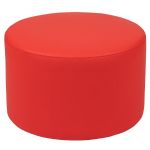 RED - 12-inch Height Circle Soft Seating