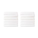CozyFit Cot Sheets for Toddler Cots, WHITE