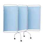 Privess Basic 3 Panel Privacy Screen with Premium SureCheck Colored Vinyl (Choose Color Below)