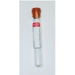 Glass 10.0ml Serum Tube
<br>Red
<br>No Additives
<br>Case of 1000