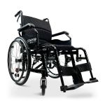 Black STANDARD X-1 Lightweight Manual Wheelchair
