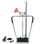 Bariatric Scale with Digital Height Rod, Includes Bluetooth/Wi-Fi Connectivity and AC Adapter