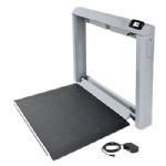 Fold-up Wheelchair Scale, Includes AC Adapter