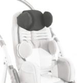 Small Headrest with Parietal Supports (Fixed, Height Adjustable)
