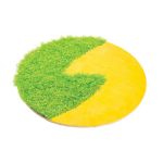 Tactile Circle - Yellow & Green