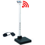 Apex Scale with Mechanical Height Rod, Includes Bluetooth/Wi-Fi Connectivity and AC Adapter