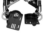 Angle Adjustable Footplates <b>*Elevating Legrests with Swing Away Footplates REQUIRED </B>