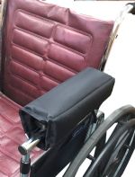 One pair of 18 inch Extended Half Arm Wheelchair Armrest Cushions