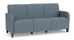 Siena 3 Seat Sofas with BLACK Wooden Legs with SERENE Upholstery