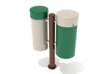 Bongo Drums Musical Playground Equipment - Neutral Colors