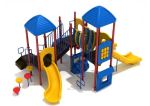 Ditch Plains Large Playground System for Toddlers, Kids, and Preteens - Primary Colors