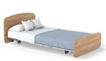 Arc Headboard and Footboard - WALNUT<br>Fits 36 in. and 42 in. Wide Beds