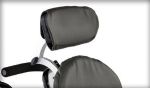 Flat Headrest Cushion - Black