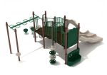 Hudson Yards Large Commercial Playground System for Kids and Teens - Neutral Colors